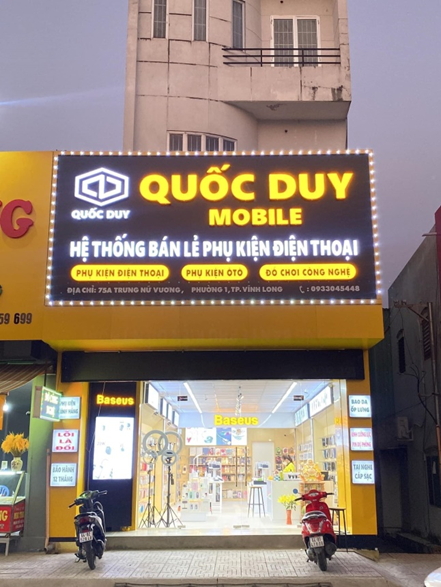 Cửa hàng phụ kiện điện thoại ở Vĩnh Long Quốc Duy Mobile