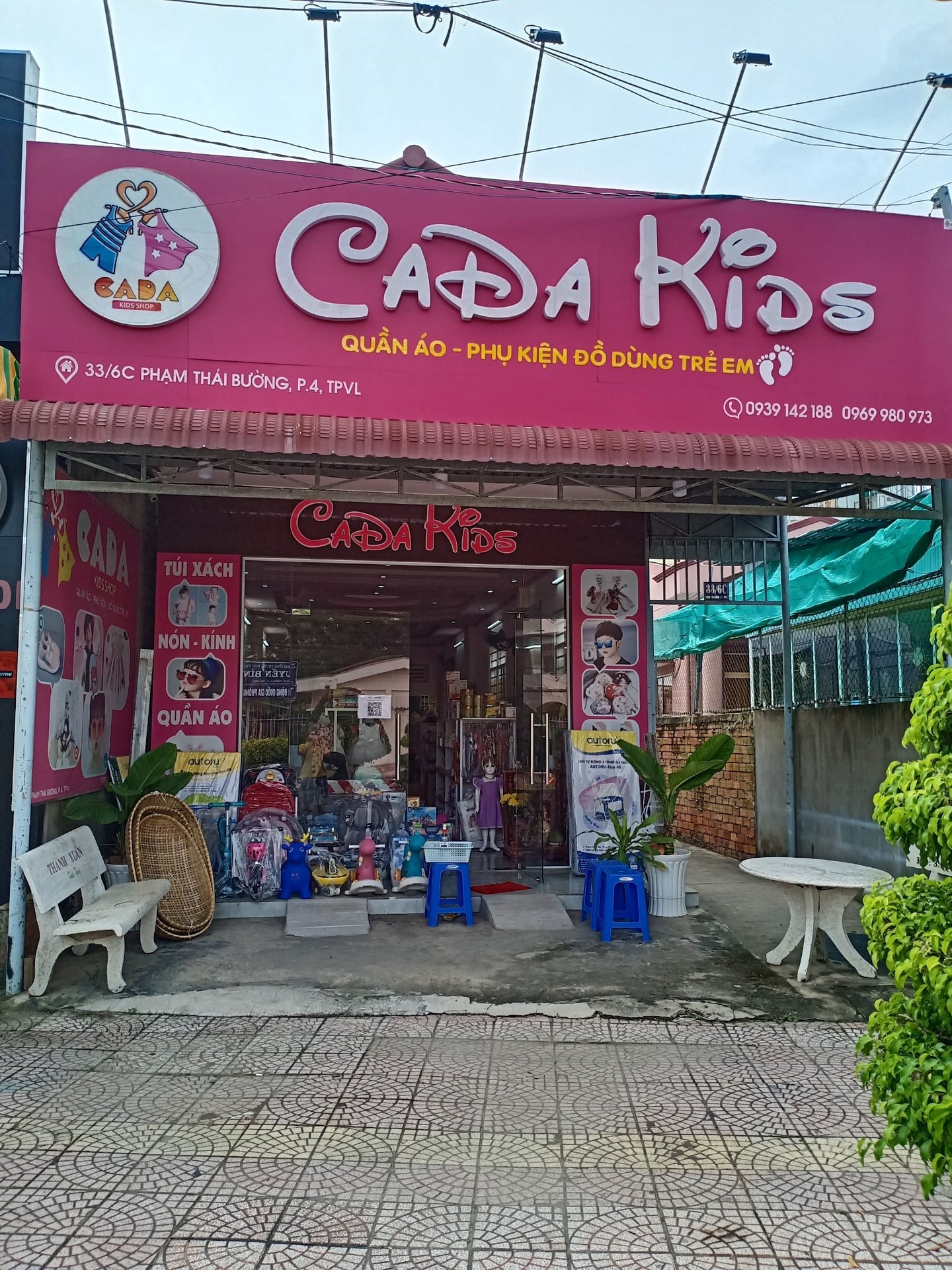 Cửa hàng quần áo trẻ em tại Vĩnh Long - CaĐa Kids