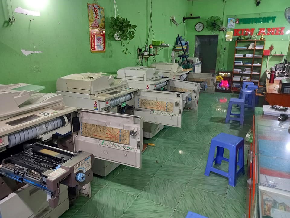 Cửa hàng photocopy uy tín tại Vĩnh Long Kim Anh