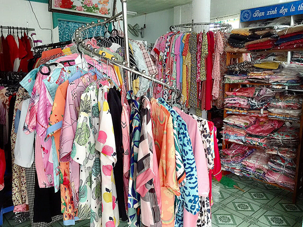 Cửa hàng đồ bộ nữ tại Vĩnh Long