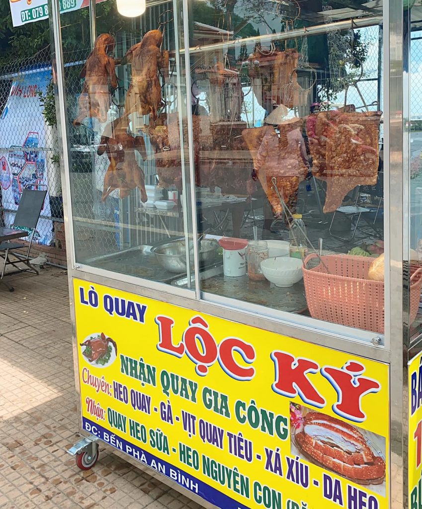 Cửa hàng vịt quay tại Vĩnh Long