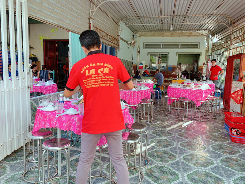La Cà quán - dịch vụ nhà hàng lưu động tại Vĩnh long