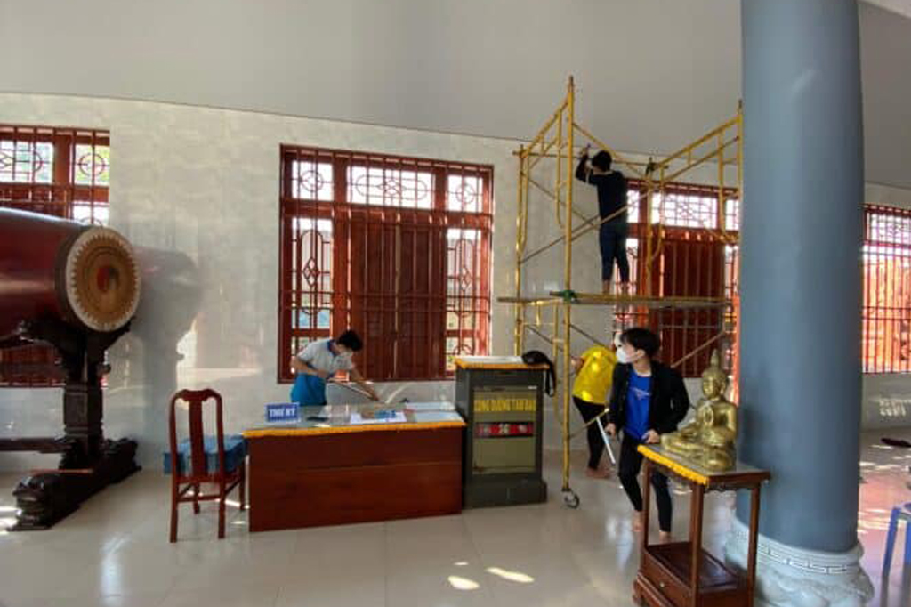 Dịch vụ vệ sinh công nghiệp tại Vĩnh Long Phúc Hưng
