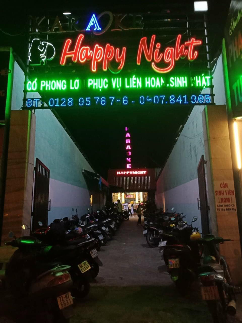 HAPPY NIGHT - Quán karaoke nổi tiếng tại Vĩnh Long