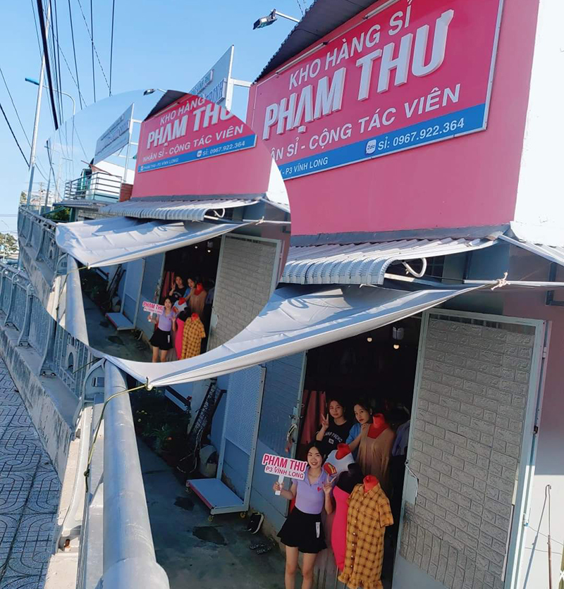 Shop thời trang nữ tại Vĩnh Long Phạm Thư 