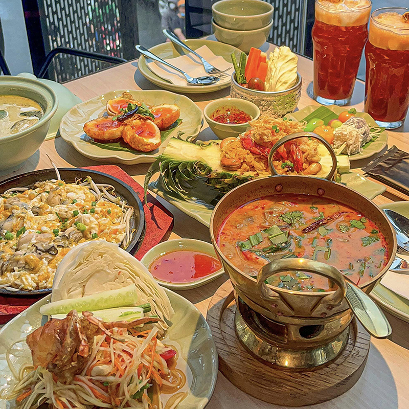 Som tum Thai - Quán ăn ngon và đẹp ở Sài Gòn