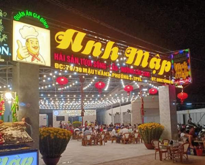 Quán ăn hè phố ngon tại Vĩnh Long