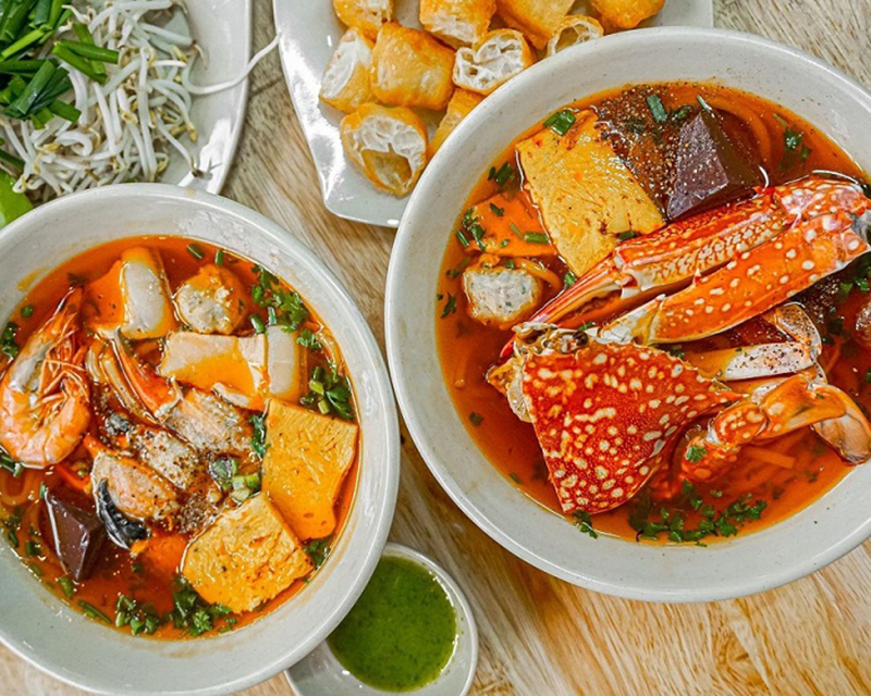 Bánh canh ghẹ Cà Mau - Quán ăn ngon đường 30/4 Cần Thơ
