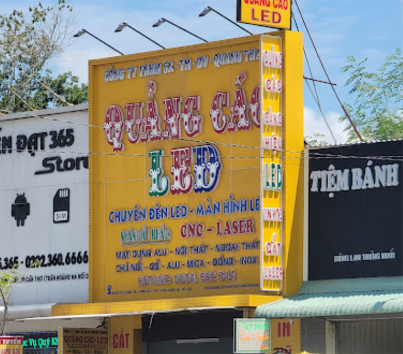 Thiết kế bảng hiệu Cần Thơ