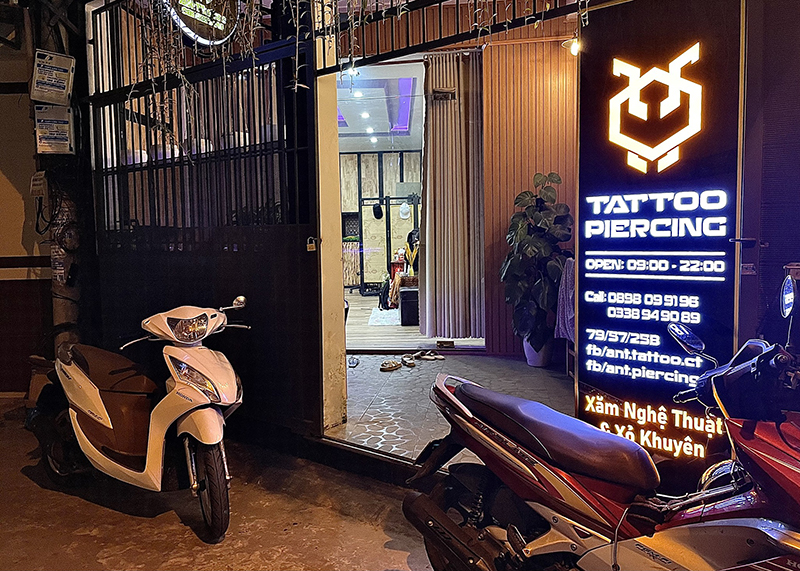 tiệm xăm Cần Thơ