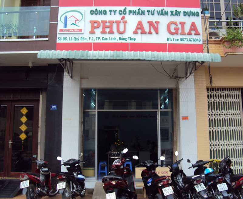 Công Ty Cổ Phần Tư Vấn Xây Dựng Phú An Gia - công ty xây dựng Đồng Tháp