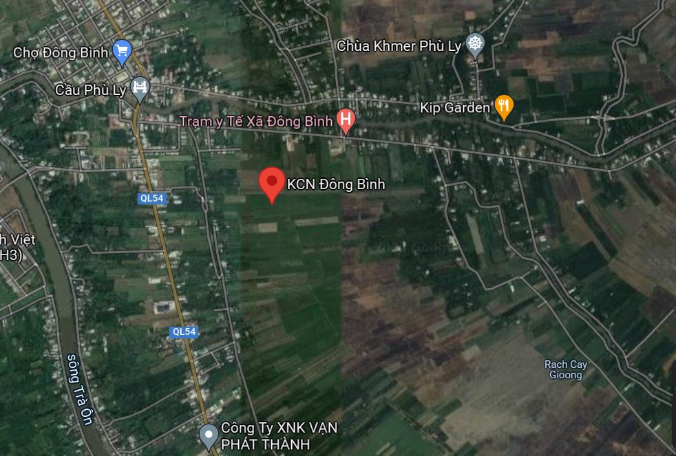 KHU CÔNG NGHIỆP VĨNH LONG ĐÔNG BÌNH