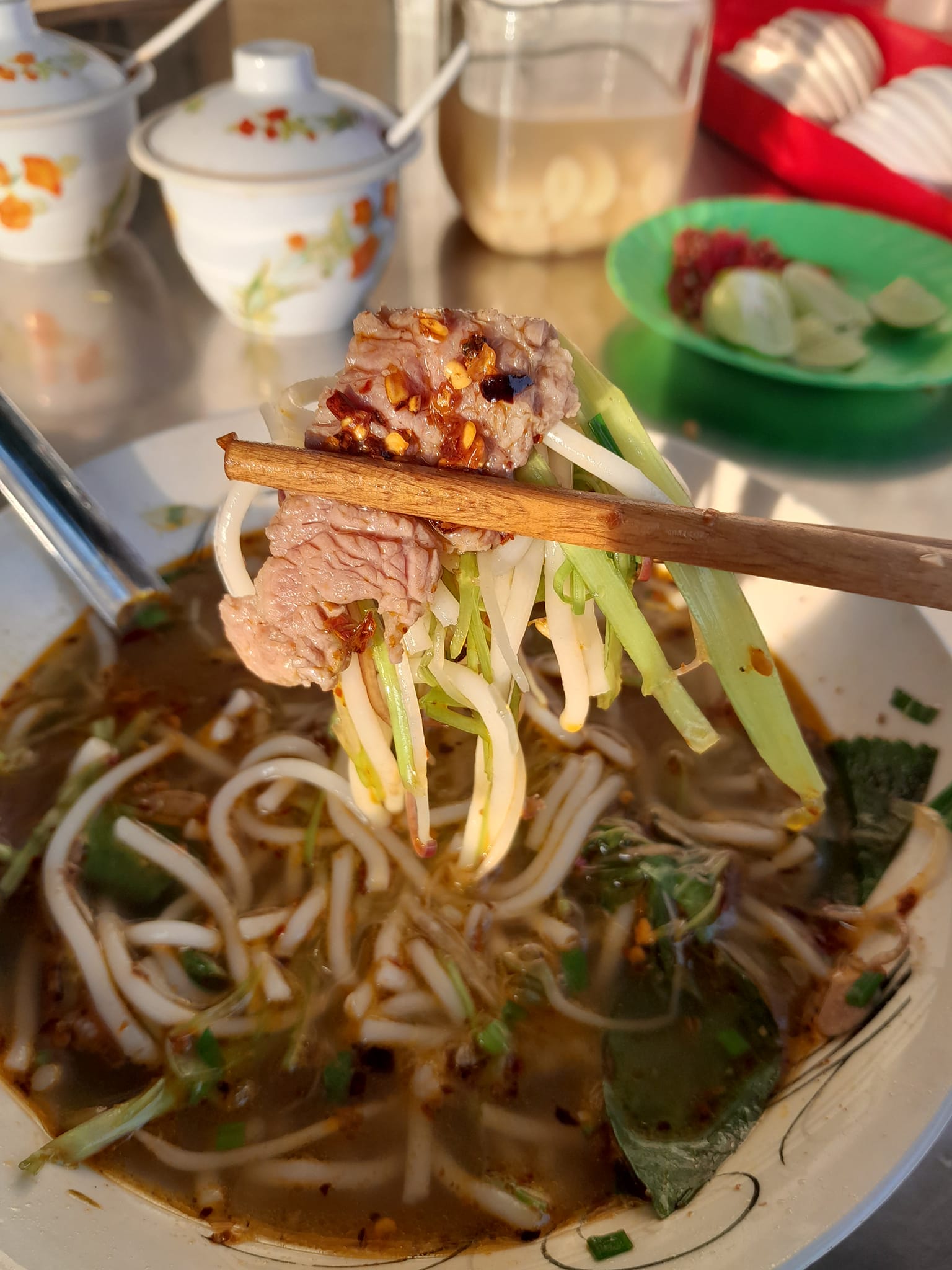 quán bún bò huế Trà Vinh