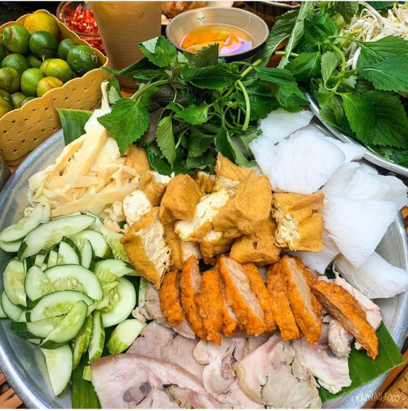 bún đậu mắm tôm Long An Quê Nhà - Hương Vị Quê Hương