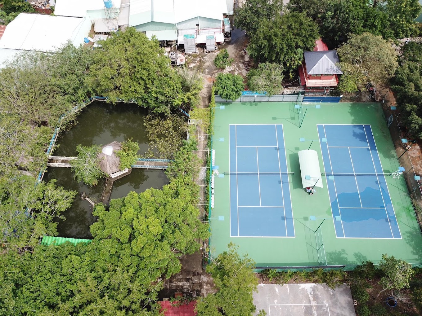 sân tennis Trà Vinh